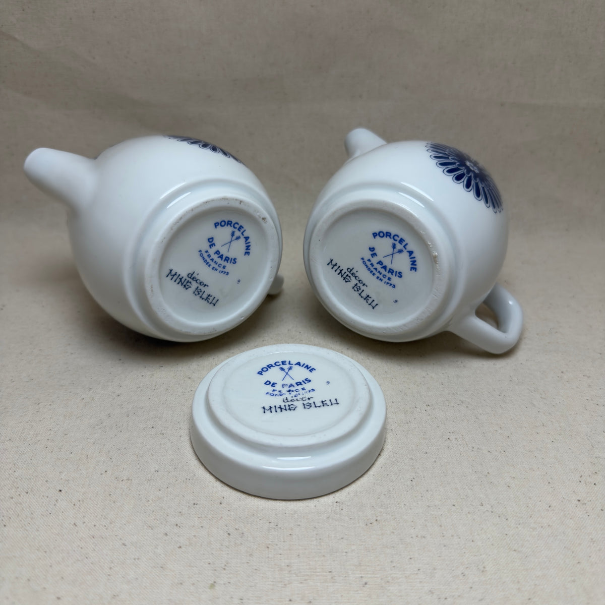 Duo de Crémiers Bleu Ming